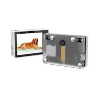 PUSOKEI Modulo Sensore di Visione K210 con Fotocamera Integrata da 2 MP, Supporta il Riconoscimento Visivo AI, Compatibile con Robot Maker Python Open Source, Display Touch da 2 Pollici,