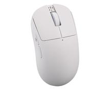 PUSOKEI Mouse AI GPT, Microfono Integrato per Digitazione Vocale/traduzione/ricerca/comando, Mouse Bluetooth 2.4G a 3 modalità con 5 DPI Regolabili (800-4000) per PC Portatili (WHITE)