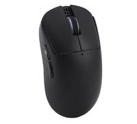PUSOKEI Mouse AI GPT, Microfono Integrato per Digitazione Vocale/traduzione/ricerca/comando, Mouse Bluetooth 2.4G a 3 modalità con 5 DPI Regolabili (800-4000) per PC Portatili (BLACK)