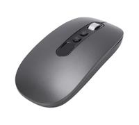 PUSOKEI Mouse Vocale AI, Mouse Intelligente 2.4G/Bluetooth/cablato con Digitazione Vocale e Traduzione, Ricerca, Registratore di Voci in Testo, Acquisizione Schermo, Strumenti di (BLACK)