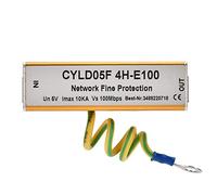 PUSOKEI Protezione da sovratensione Ethernet Protezione da sovratensioni e illuminazione Adattatore RJ45 RJ11 Protezione contro le sovratensioni di rete Ethernet