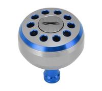 PUSOKEI Pulsante Rotolo di Pesca, Rullo di Baitcasting -Pulsante di Potenza 38 Mm Anti -Slip per Scambio (Blue)