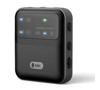 PUSOKEI Ricevitore e Trasmettitore Bluetooth 6.0, Ricevitore e Trasmettitore Audio Wireless con Funzione Broadcast TX/R X, Ingresso Aux/Mic/BT, Adattatore Wireless con Clip per TV,