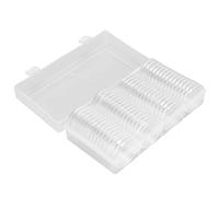 PUSOKEI Scatola Porta Monete 60 Tasche Trasparente |Contenitore per Capsule per Monete da 41 Mm per la Protezione della Raccolta