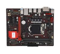 PUSOKEI Scheda Madre B150M-V3, Slot CPU LGA 1151, Memoria 2xDDR4, Supporta PCIE 3.0, Scheda Madre per PC da Gioco Micro-ATX