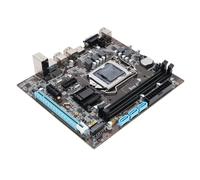 PUSOKEI Scheda Madre da Gioco H110, LGA 1151 ATX 2 DDR4 M.2 NVME NGFF PCIE CADURA PCIE, con Interfacce VGA, per la 6a CPU di Setta 7 ° GEN 14NM