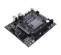 PUSOKEI Scheda Madre da Gioco H610, Tavola Madre ATX DDR4 a Doppio Canale per LGA 1700 con Slot M.2 PCIe X16, Supporto per la 12a 13a 14 ° Gen I3 I5 I7 I9 CPU