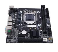 PUSOKEI Scheda Madre da Gioco H81 Micro ATX con Socket LGA1150, Memoria DDR3 da 2x8 GB a Doppio Canale, Scheda Madre per PC Desktop per E3/V3 I3/i5/i7