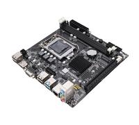 PUSOKEI Scheda Madre Gaming H81, Scheda Madre per Computer Mini ITX, DDR3 a Doppio Canale, LGA 1150, Disco Rigido M.2 Nvme E Slot WiFi, Seriale ATA3.0 da 6 GB/s, PCI E X16, Porte I/O