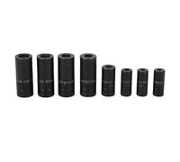 PUSOKEI Set di Prese per Rubinetto, Adattatore per Presa per Rubinetto 70500 con Rack di Stoccaggio, Presa per Porta con Attacco da 1/4 3/8 Pollici per Spazi Ristretti, per Metrica Standard MCTI per