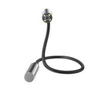 PUSOKEI Telecamera Multiuso con Piegatura Libera, Telecamera di Sicurezza WiFi Compatta HD 1080P con Foto e Video, Flessibile e Pieghevole con Torcia a LED per Interni Ed Esterni