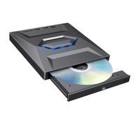 PUSOKEI Unità Blu Ray Esterna 7 in 1, unità CD/DVD Esterna USB 3.0 e Tipo C per Laptop, Lettore Masterizzatore CD DVD +/- RW Portatile con Slot per Scheda SD e USB, per PC Laptop
