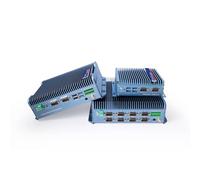 PUSR X86 Computer Industriale Mini PC Industriale 12th Gen J6412 2* LAN 2* RS232/RS485 4* USB3.0 Intel Core HDMI+VGA 8GB DDR4,128GB SSD Compatibilità multi-sistema USR-EC100