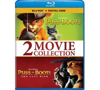 Puss in Boots 2-Movie Collection - Blu-ray + Digital (Blu-ray) Antonio Banderas
