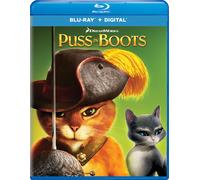 Puss in Boots (Blu-ray) Antonio Banderas Salma Hayek Zach Galifianakis