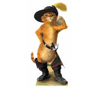 Puss In Boots Da Shrek Cutout/Stand Up A Grandezza Naturale - DreamWorks