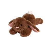 Pussato coniglio bugiardo - Bunny abbracciabile ripieno con orecchie floppy | Collezione realistica coccolone | compagno caro per la camera da letto del soggiorno, morbido regalo di coniglio di