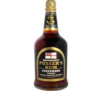 Pusser's British Navy Rum Black Label Gunpowder Proof