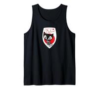 Pussy Deluxe Shield Pink Star Eyes Cat Canotta