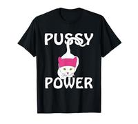 Pussy Power - Maglietta da donna Protest Election Pussyhat Maglietta