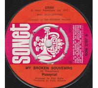 Pussycat - MY BROKEN SOUVENIRS 7 INCH (7" VINYL 45) UK SONET 1977
