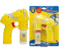 PUSTEFIX Pistola giocattolo a bolle di sapone Bubble Blaster I da 60 ml per bambini, compleanni, matrimoni e feste estive I Bolle colorate per bambini e adulti, multicolore