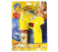 PUSTEFIX Pistola giocattolo a bolle di sapone Bubble Blaster I da 60 ml per bambini, compleanni, matrimoni e feste estive I Bolle colorate per bambini e adulti, multicolore