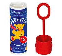 PUSTEFIX Set di bolle di sapone, 10 confezioni di piccole dimensioni classiche, arcobaleno, ufficio di riposo, serata di dieta I 10x42 ml