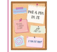 Put A Pin In It Funny, Sassy and Witty Work Meeting Notebook |120 Pages, 7.5 x 9.25, with dedicated space for meeting notes, attendees, agenda, and ... | Great gifts for co-workers and boss alike