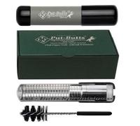 Put-Butts Spegnisigaro Made in Italy Mod. L100 con Meccanismo Remover, Tappo Telescopico con Visore Capsula ed Estrattore - Accessori Sigari Toscani e Simili, Premium, Umidificatori - English Grey