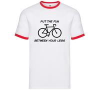 Put il Divertimento Tra Gambe (Ciclismo) - Uomo Suoneria - Bicicletta Ciclisti