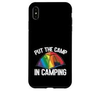 Put The Camp In Camping Funny Lgbtq Custodia per iPhone XS Max