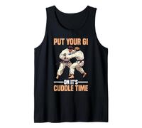 Put Your Gi On It's Cuddle Time Jiu Jitsu Love battute - Canotta