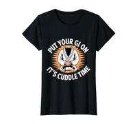 Put Your Gi On It's Cuddle Time - Maglietta con Stampa Grafica Economica
