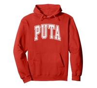 PUTA Felpa con Cappuccio