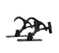 Puthernm 1 Paio di Luci da Palco In Alluminio con Gancio per Travi A Testa Mobile, Clip per Tralicci, Carico di Sicurezza 150 Kg per Attrezzature da Palco per Discoteca DJ, Facili da Sostituire (B)