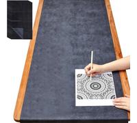 Puthernm 2 Fogli di Carta per Trasferimento in Grafite Grande 20,3 X 275,6 Pollici per Tracciare Carta Cerata Nera