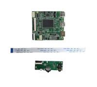 Puthernm 2 Scheda Controller Compatibile con di Tipo C per Schermo LCD EDP 11,6 13,3 14 15,6 17,3 Pollici 1920x1080 30 Pin 40 Pin