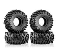 Puthernm 4 PZ 118Mm 1.9 Pneumatici nel Gomma per Ruote 1/10 RC Crawler Auto TRX4 D90 SCX10 II III MST