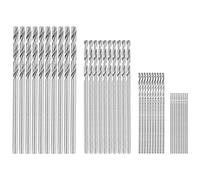 Puthernm 40 pezzi Mini trapano HSS Po 0.5mm-2,0 mm Dritto stinco PCB twist trapano bits Impostato