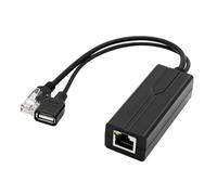 Puthernm 48V To 5V Interfaccia USB Poe Splitter Ethernet 802.3Af /At Modulo di Alimentazione Poe per Telecamera IP e Apparecchi Elettronici