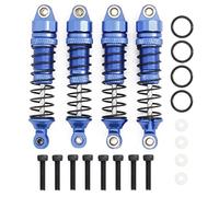 Puthernm 4Pcs Ammortizzatore Anteriore e Posteriore in Metallo per LaTrax Teton Desert Prerunner 1/18 RC Truck Car Upgrade Parts,B