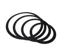 Puthernm 4Pcs Percussion Silent Off Pad Drum Kit Mute Practice Snare Pad Smorzatori Sostituzione