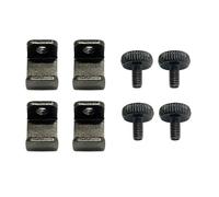 Puthernm 4pz Clip di Fissaggio per Piano Caldo Stampante 3D per Piattaforma in Vetro A Griglia Accessori Essenziali per Stampante B