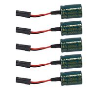 Puthernm 5PZ 3300UF 16V Protezione di Tensione A3 Ricevitore di Controllo del Protezione del Condensatore di Dimensioni con Spina per Droni RC FUTABA