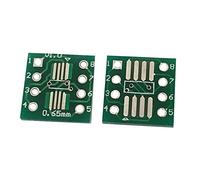 Puthernm 70PCS Convertitore Adattatore Piastra Adattatore Presa Scheda SOP8 Girare DIP8 SMD A DIP Presa Adattatore IC SOP8 TSSOP8 SOIC8 SSOP8 Scheda A DIP