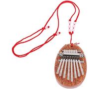 Puthernm 8 Mini Kalimba Squisito Dito Pollice Pianoforte Marimba Musicale Buono Regalo Pendente Accessorio