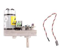 Puthernm ASMC-04A Servo Digitale Super Torque DC12V-24V 300 ° Max Modello di Sterzo per Aereo per Servo Manipolatore di Robot di Dimensioni