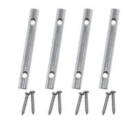 Puthernm Barra di ritenzione di corda per chitarra in metallo da 45 mm per amplificatore di chitarra elettrica, parti di ricambio per chitarra