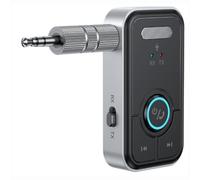 Puthernm Bluetooth 5.3 per Musica per Automobili Adattatore Audio Audio Ricevitore per Altoparlante per Cuffie